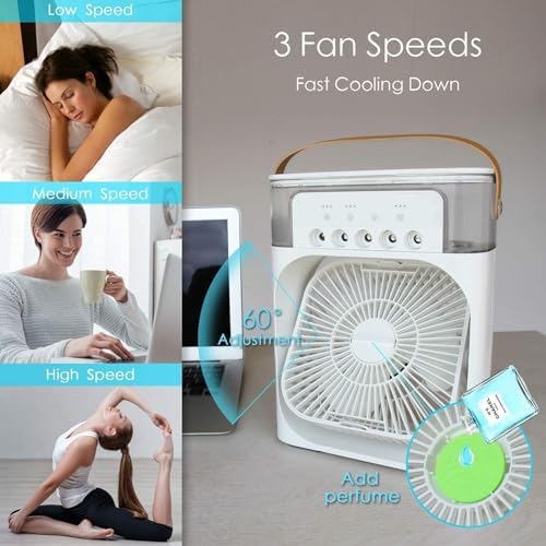 Mini Cooler Mist Fan ( Pack Of 1 )