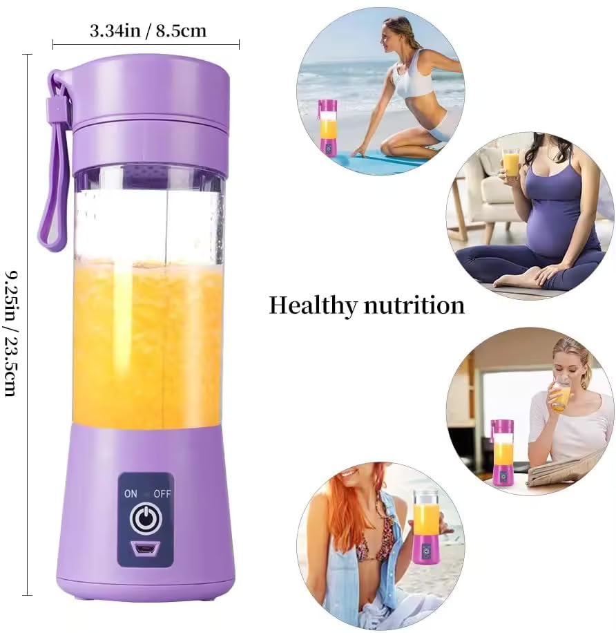 Portable Electric 6 Blade USB Juice Maker