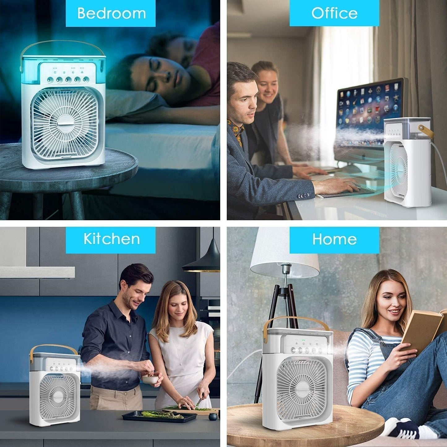Mini Cooler Mist Fan ( Pack Of 1 )