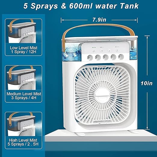 Mini Cooler Mist Fan ( Pack Of 1 )