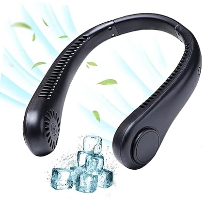 Portable Bladeless Hanging Rechargeable Neck Fan