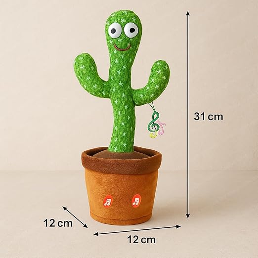 LED Musical Dancing & Mimicry Cactus Toy