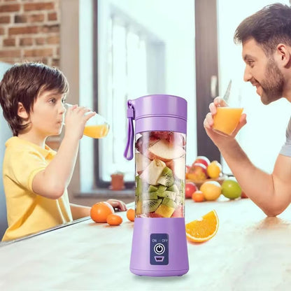 Portable Electric 6 Blade USB Juice Maker