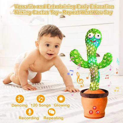 LED Musical Dancing & Mimicry Cactus Toy