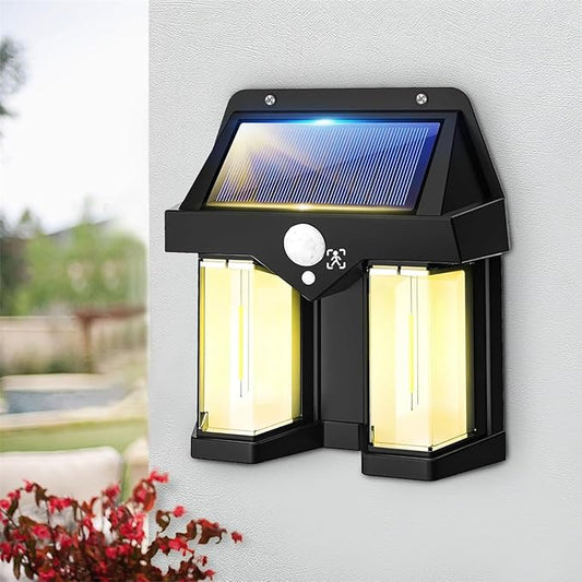 Solar Light Outdoor Wall Light ( Pack Of 1 )